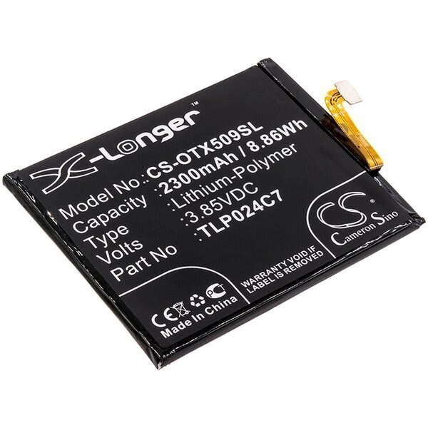 Replacement for Alcatel Ot-5059t Battery, Ilc, Mfr#: OT-5059T